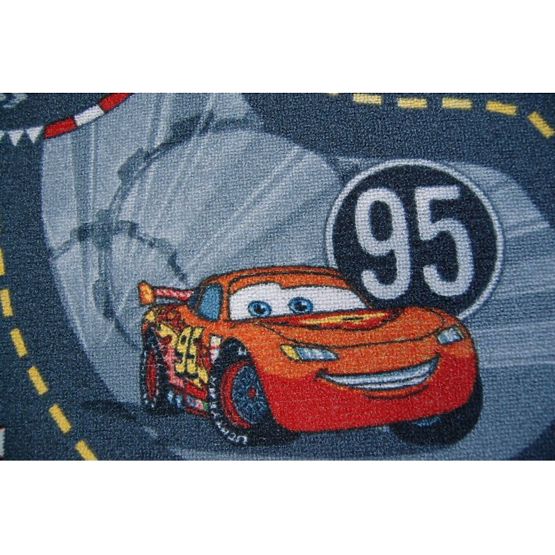 Gyermek szőnyeg CARS II - szürke utcák