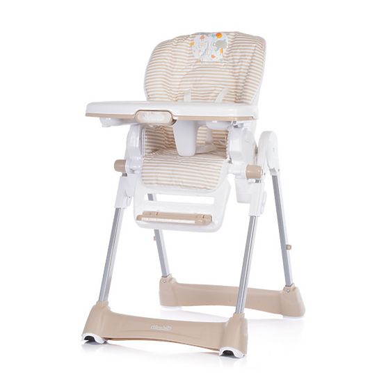 CHIPOLINO gyerek etetőszék Bravo-Elephant beige