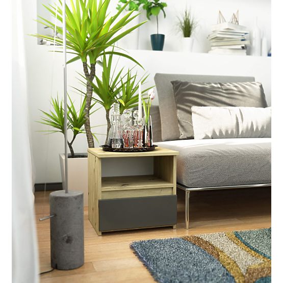 CL1 PK KOMÓD ARTISAN TÖLGY / SZÜRKE