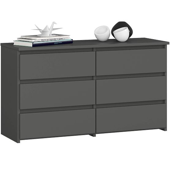 CL100 6SZ PK SZÜRKE KOMÓD
