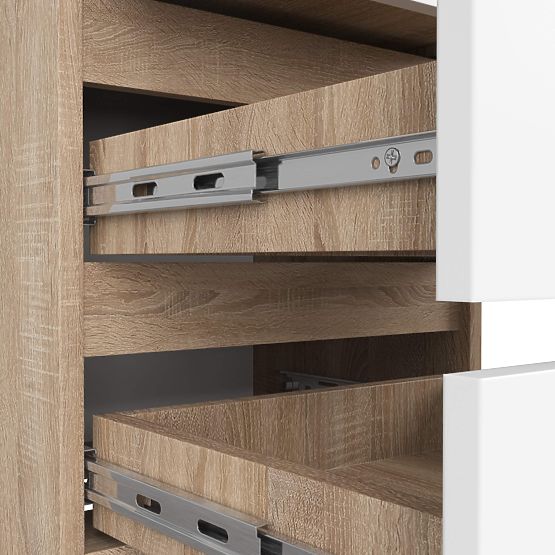 CL3/40 PK KOMÓD SONOMA TÖLGY / FEHÉR