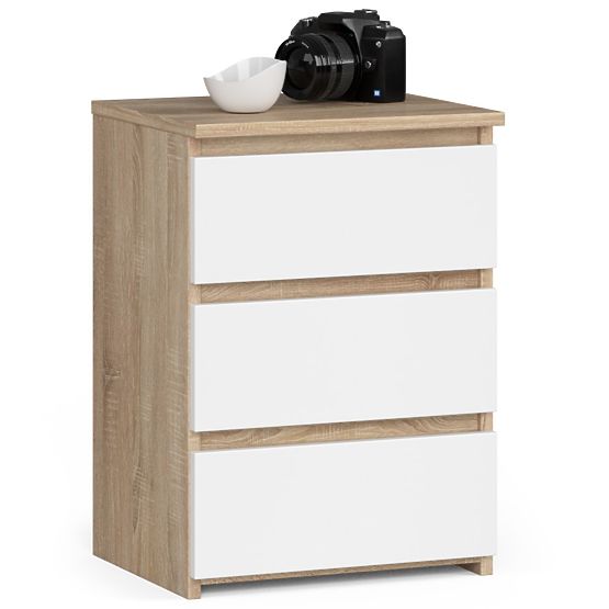 CL3/40 PK KOMÓD SONOMA TÖLGY / FEHÉR