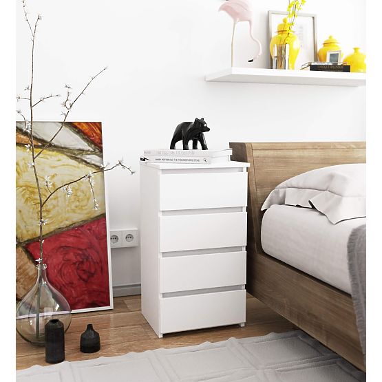 CL4 PK FEHÉR KOMÓD
