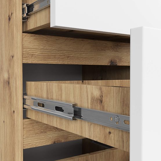 CL4 PK KOMÓD ARTISAN TÖLGY / FEHÉR