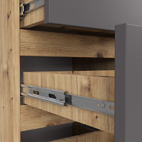 CL4 PK KOMÓD ARTISAN TÖLGY / SZÜRKE