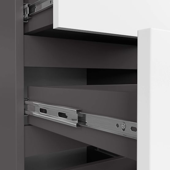 CL4 PK KOMÓD GRAFIT SZÜRKE / FEHÉR