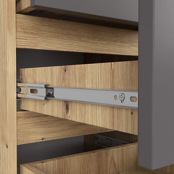 CL5 PK KOMÓD ARTISAN TÖLGY / SZÜRKE