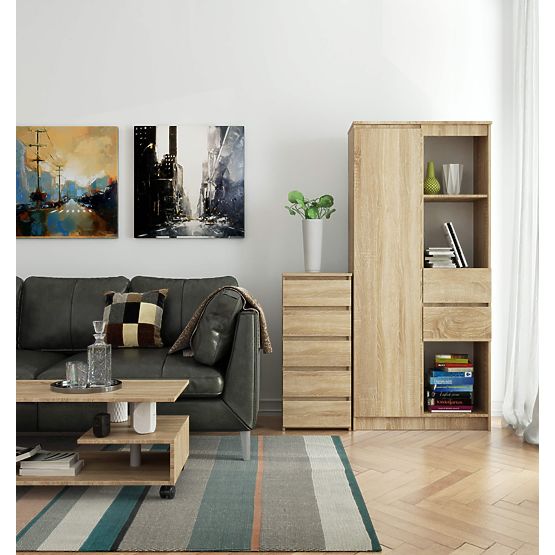 CL5 PK KOMÓDIA SONOMA TÖLGY