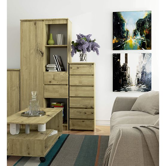 CL6 PK ARTISAN TÖLGY KOMÓD