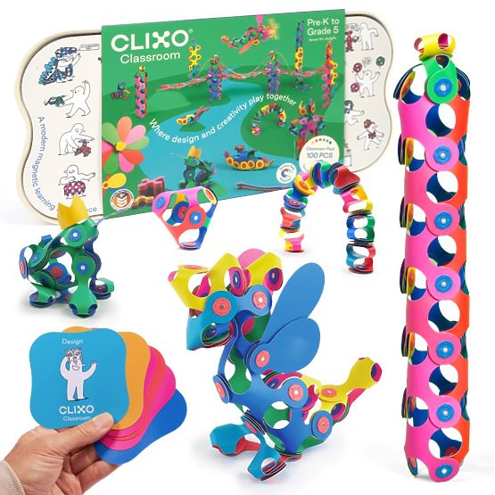 Clixo, Classroom Pack, 100 elem