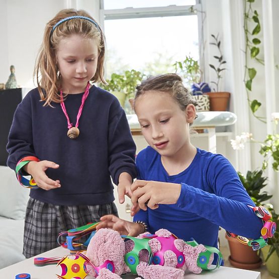 Clixo Super Rainbow mágneses kockák, 60 elem