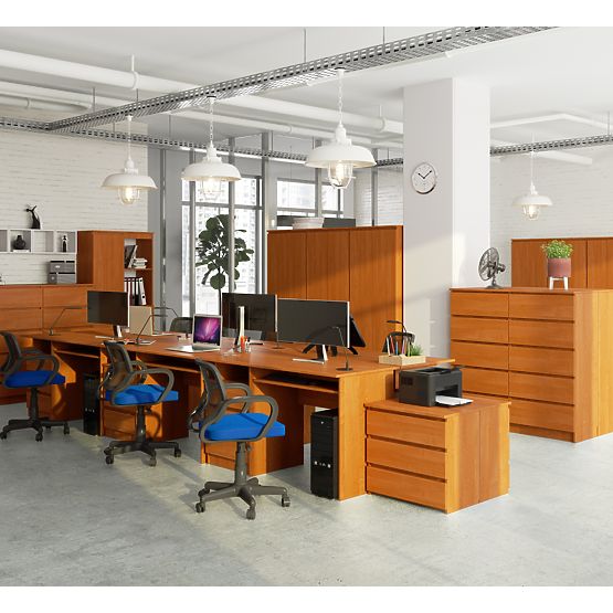 CLP ÍRÓASZTAL 135cm PK ÉGER