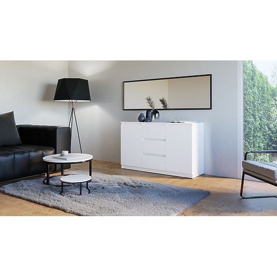 COSTA 1D3S/2D3S FEHÉR KOMÓD