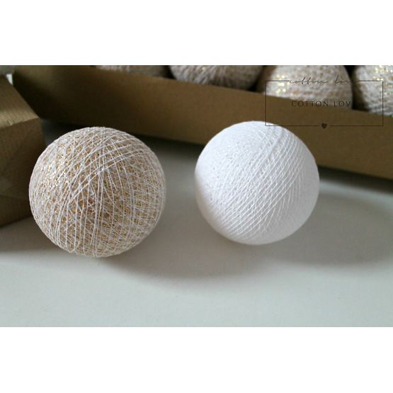 Cotton balls - arany színű