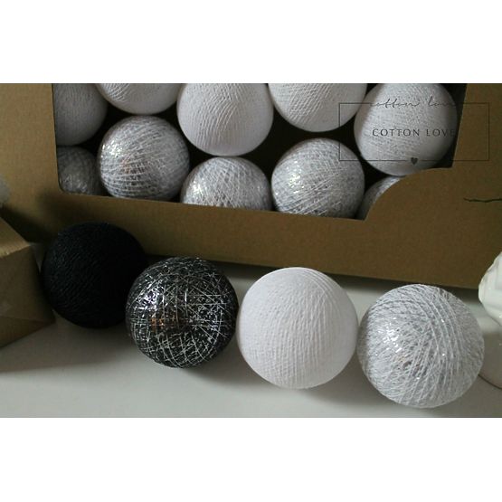 Cotton balls - ezüst színű