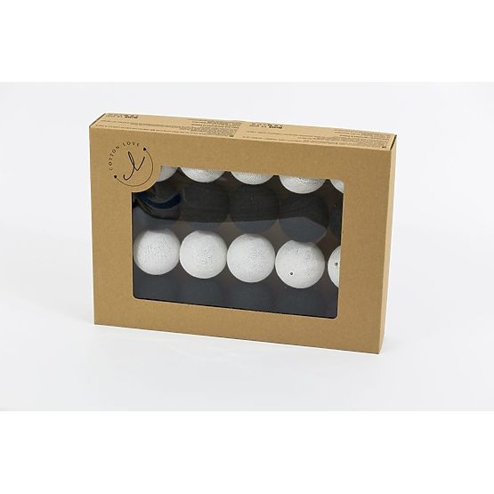 Cotton Balls - fekete-fehér