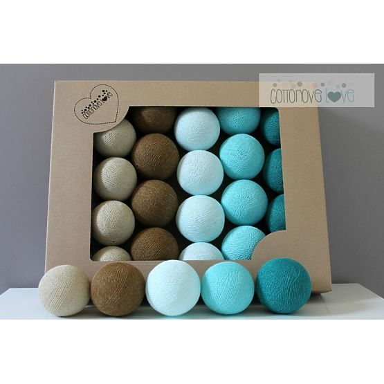 Cotton Balls - türkizkék