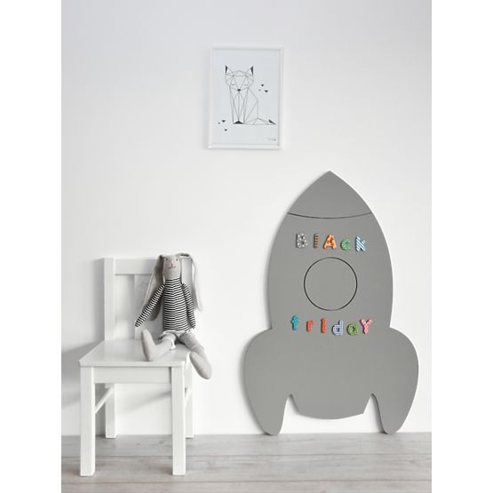 Ütődeszka 80cm - szürke