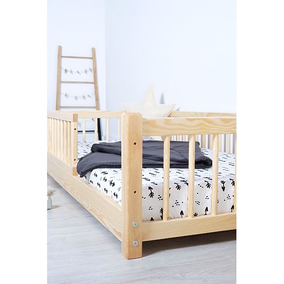 Gyerek alacsony ágy Montessori Ourbaby - természetes