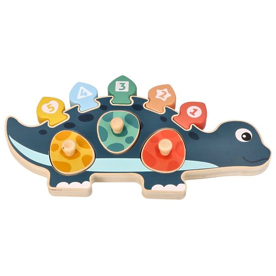 Dinoszaurusz anya kirakó számokkal