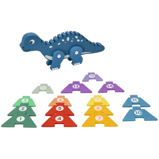 Dinoszaurusz számos kirakóval
