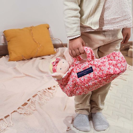 Doudou Jolijou Marylou baba táskában 20 cm