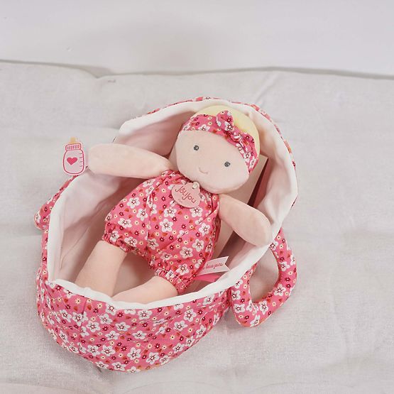 Doudou Jolijou Marylou baba táskában 20 cm