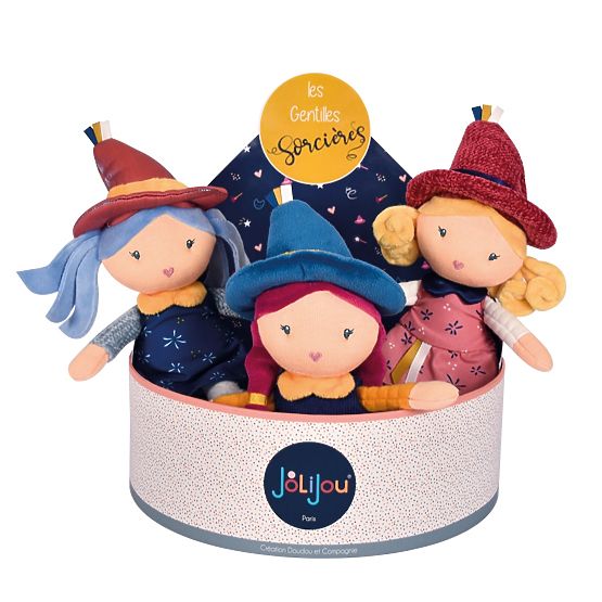 Doudou Jolijou Textil babák Boszorkány 24 cm