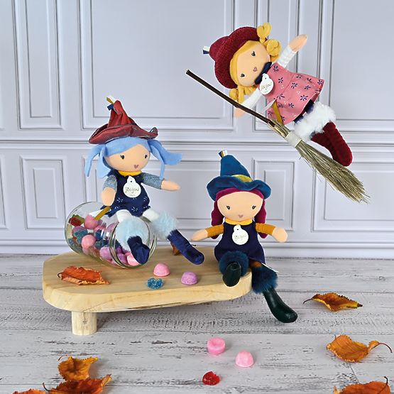 Doudou Jolijou Textil babák Boszorkány 24 cm