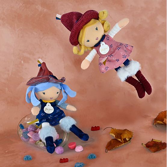 Doudou Jolijou Textil babák Boszorkány 24 cm