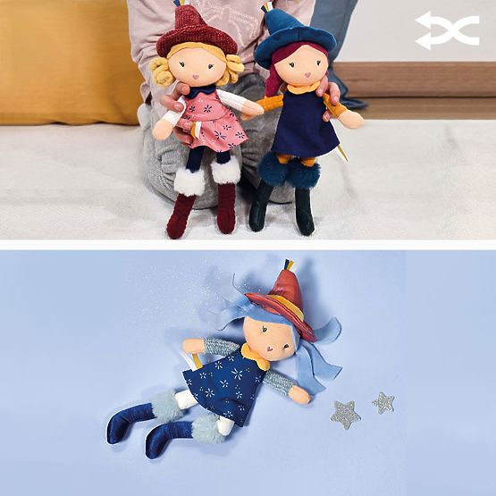 Doudou Jolijou Textil babák Boszorkány 24 cm