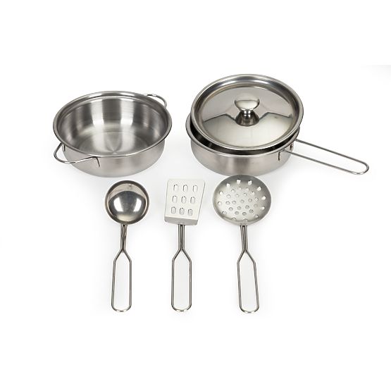 Fa konyha gyerekeknek sütővel, főzőlapokkal, mikrohullámú sütővel és kiegészítőkkel - ECOTOYS