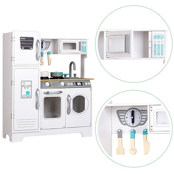 Fa konyha kiegészítőkkel gyerekeknek ECOTOYS