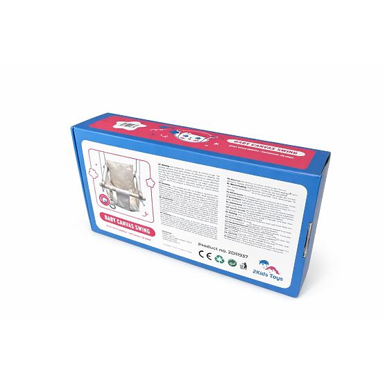 2Kids Toys Gyermek textilhinta 100% pamut bézs