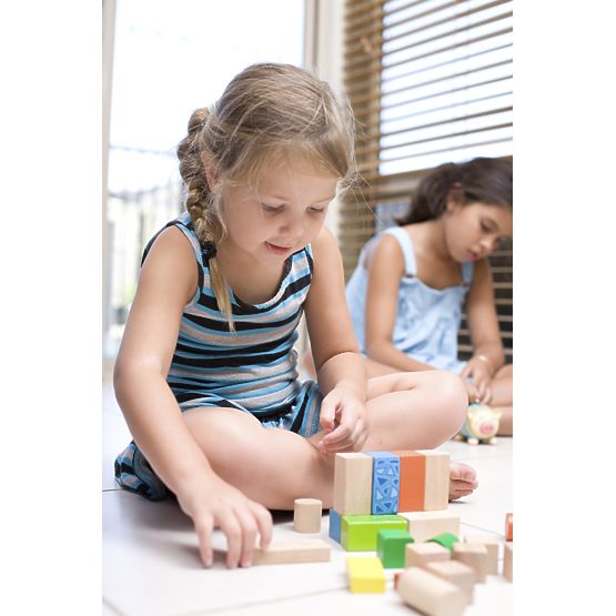 Ecotoys fa blokkok - 100 db