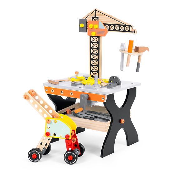 ECOTOYS Fa Gyermek Munkapad