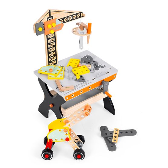 ECOTOYS Fa Gyermek Munkapad