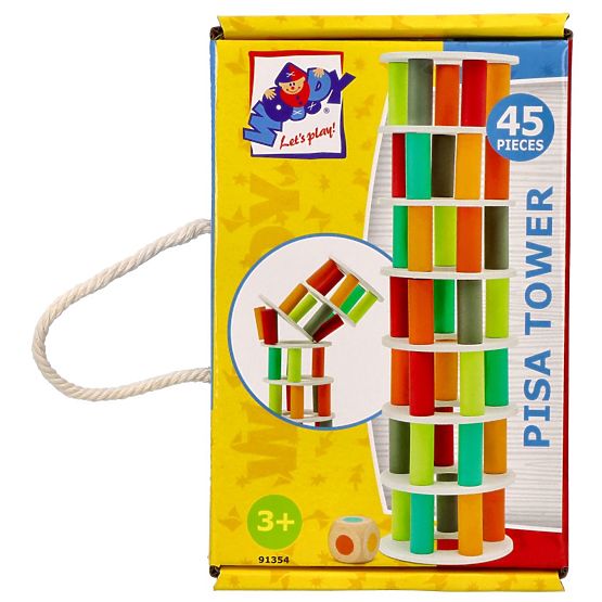Egyensúlyozó Pisa torony