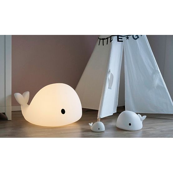 Éjszakai fény FLOW - Bálna közepes