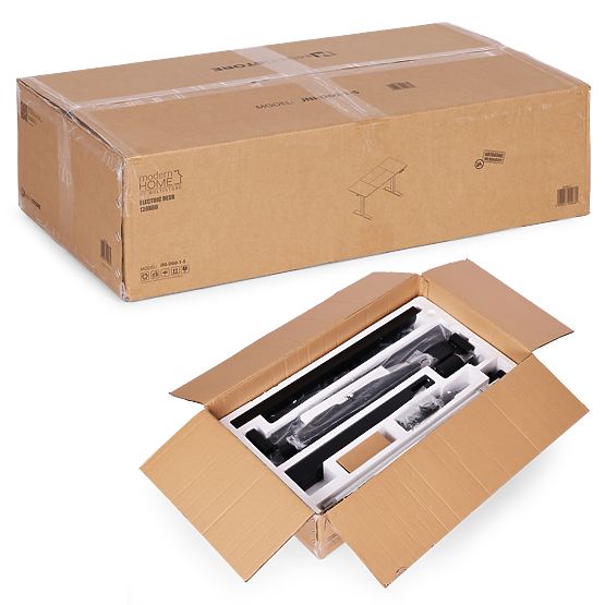 Elektromos állítható asztal 140x70 cm, magasságállítás 76-121 cm ModernHome