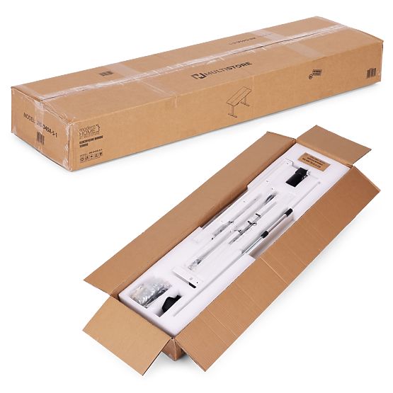 Elektromos magasságállítható asztal 120x60 cm, magasság 72-117 cm ModernHome