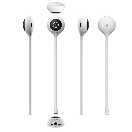 Elektronikus babaőrző Babyline Smart White