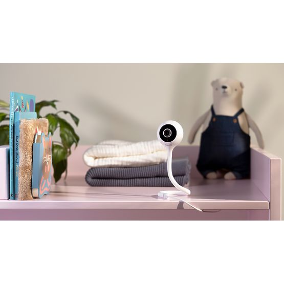 Elektronikus babaőrző Babyline Smart White