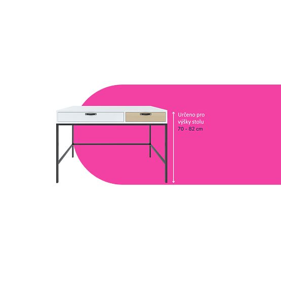 Ergonomikus íróasztali szék 146-176,5 cm magasságra állítható - szürke