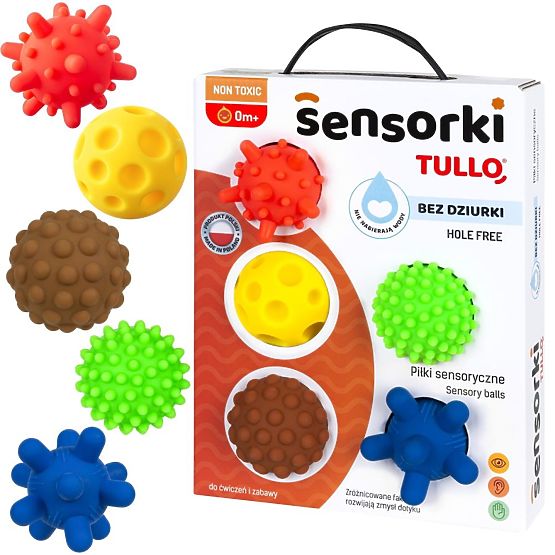 Érzékelő labdák - 5 lyuk nélküli labda