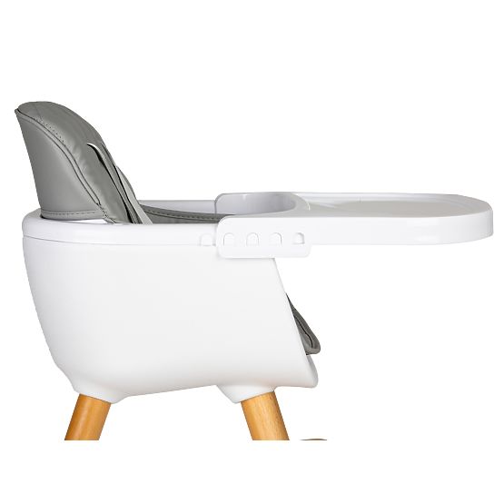 Étkező szék Olivia 2in1 - szürke