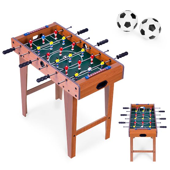 Fa asztali foci 69x35,5 cm játék asztali foci ECOTOYS