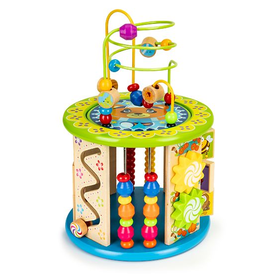 Fa játék kocka játékokkal és horgászkockákkal ECOTOYS