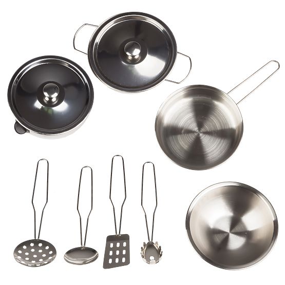 Fa játékkonyha kiegészítőkkel