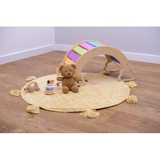 Fa montessori hinta - szivárvány